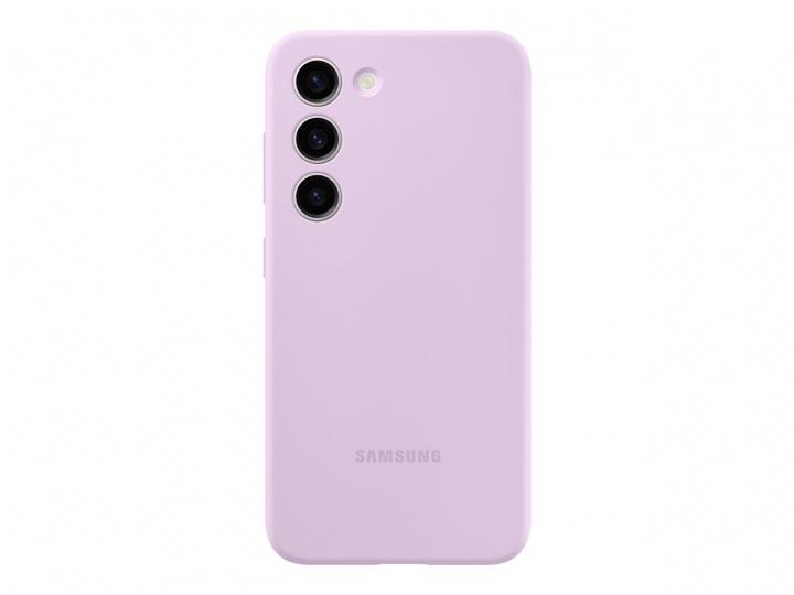 Samsung Galaxy S23 Silicone Cover Lavender in de groep SMARTPHONE & TABLETS / Mobielbescherming / Samsung bij TP E-commerce Nordic AB (C21732)