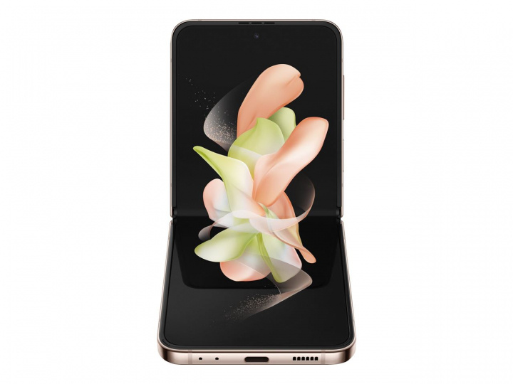Samsung Galaxy Z Flip4 5G 256GB Pink Gold in de groep SMARTPHONE & TABLETS / Mobiele telefoons & smartphones bij TP E-commerce Nordic AB (C21852)