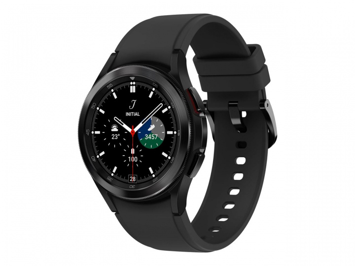 Samsung SAMSUNG GALAXY WATCH 4 CLASSIC in de groep SPORT, VRIJE TIJD & HOBBY / Smartwatch & Activiteitsmeters / Smartwatches bij TP E-commerce Nordic AB (C21897)