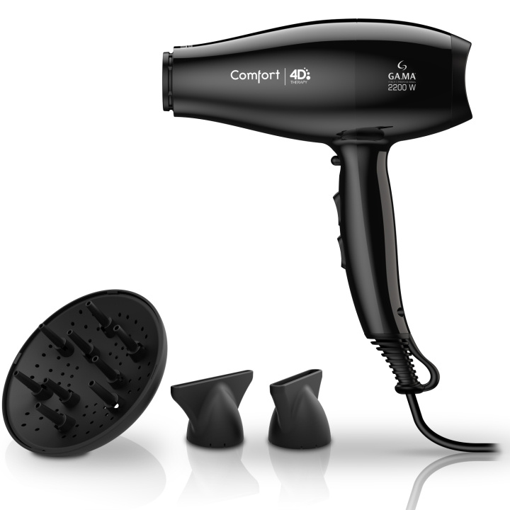 Ga.Ma Hårfön Comfort 4D Therapy 2200W GH0532 in de groep BEAUTY & HEALTH / Haar & Styling / Stylingtools / Haardroger bij TP E-commerce Nordic AB (C22037)