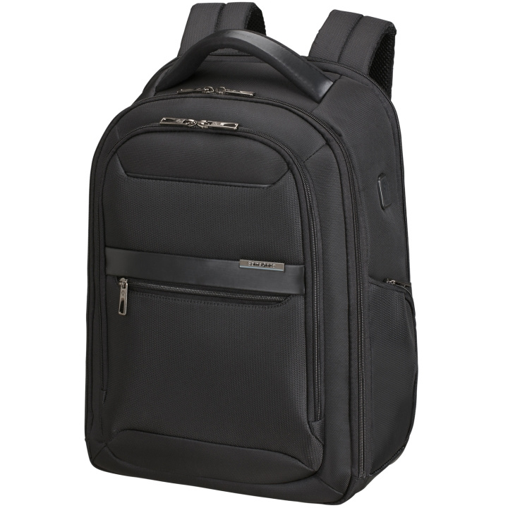 Samsonite Vectura EVO Laptop Ryggsäck 15,6 Svart in de groep COMPUTERS & RANDAPPARATUUR / Laptops & accessoires / Computertassen / Computerrugzak bij TP E-commerce Nordic AB (C22082)