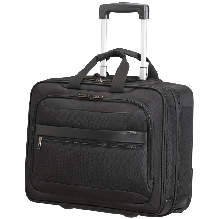 Samsonite Vectura EVO Laptopväska med Hjul 17,3 Svart in de groep COMPUTERS & RANDAPPARATUUR / Laptops & accessoires / Computertassen / Tot 20 inch bij TP E-commerce Nordic AB (C22083)