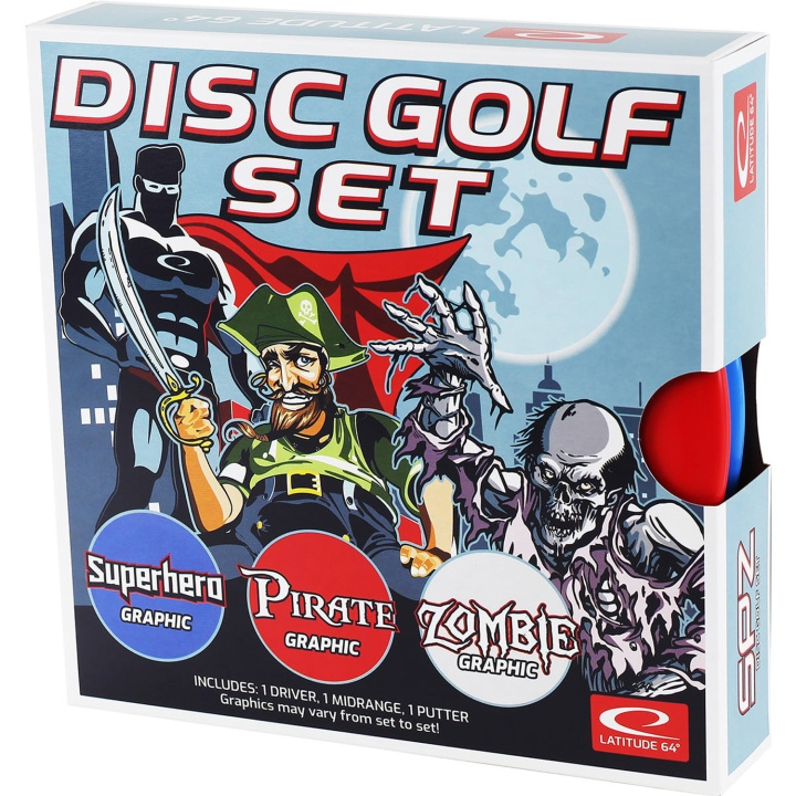 Latitude 64 Disc Golf Set SPZ 3 olika Discar in de groep SPEELGOED, KINDER- & BABYPRODUCTEN / Buitenspeelgoed / Sport & Spel bij TP E-commerce Nordic AB (C22085)