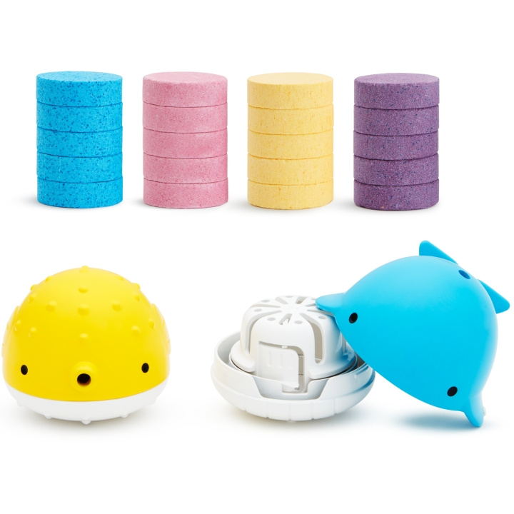 Munchkin Colour Buddies & 20 pack Bath bombs in de groep BEAUTY & HEALTH / Huidsverzorging / Lichaamsverzorging / Bad- en douchegels bij TP E-commerce Nordic AB (C22158)