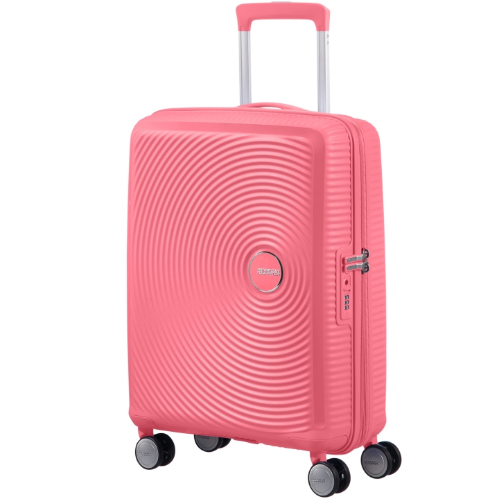 American Tourister Soundbox Kabinväska Exp. 55 Sun Kissed Coral in de groep SPORT, VRIJE TIJD & HOBBY / Reisaccessoires / Koffers bij TP E-commerce Nordic AB (C22185)