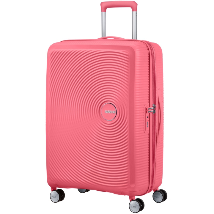 American Tourister Soundbox Resväska 67 Exp. Sun Kissed Coral in de groep SPORT, VRIJE TIJD & HOBBY / Reisaccessoires / Koffers bij TP E-commerce Nordic AB (C22188)