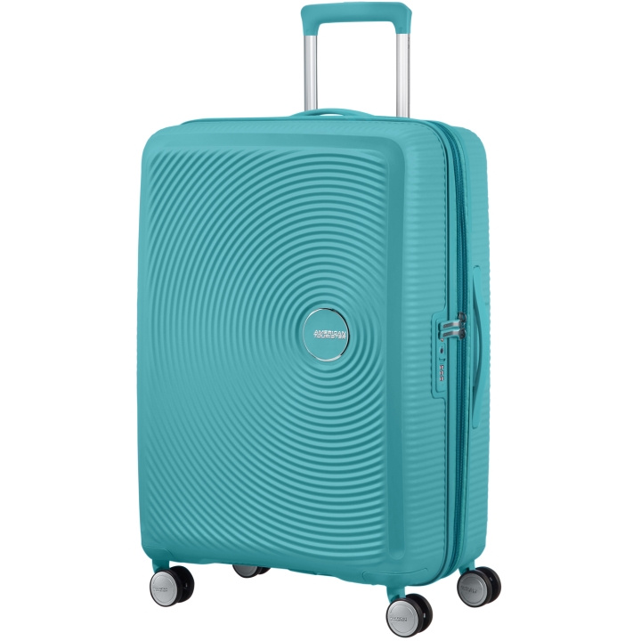 American Tourister Soundbox Resväska 67 Exp. Turquoise Tonic in de groep SPORT, VRIJE TIJD & HOBBY / Reisaccessoires / Koffers bij TP E-commerce Nordic AB (C22189)