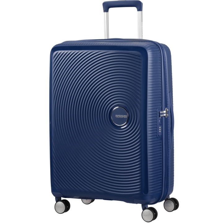 American Tourister Soundbox Resväska 67 Exp. Midnight Navy in de groep SPORT, VRIJE TIJD & HOBBY / Reisaccessoires / Koffers bij TP E-commerce Nordic AB (C22190)