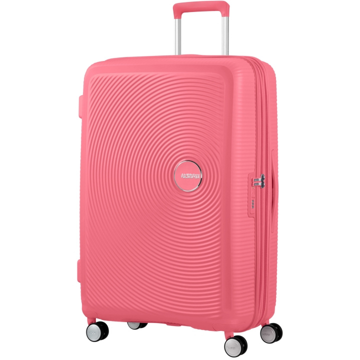 American Tourister Soundbox Resväska 77 Exp. Sun Kissed Coral in de groep SPORT, VRIJE TIJD & HOBBY / Reisaccessoires / Koffers bij TP E-commerce Nordic AB (C22191)