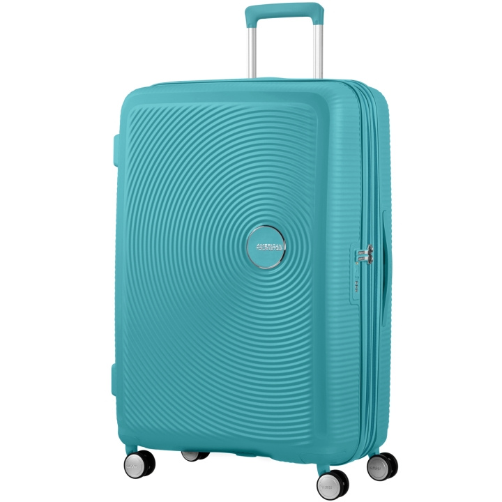 American Tourister Soundbox Resväska 77 Exp. Turquoise Tonic in de groep SPORT, VRIJE TIJD & HOBBY / Reisaccessoires / Koffers bij TP E-commerce Nordic AB (C22192)