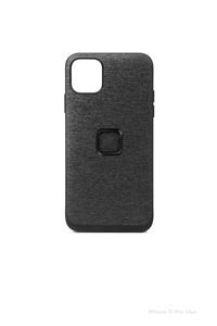 Peak Design Everyday Fabric Case iPhone 11 Pro Max - Charcoal in de groep SMARTPHONE & TABLETS / Mobielbescherming / Apple / iPhone 11 Pro Max / Hoesjes bij TP E-commerce Nordic AB (C22284)