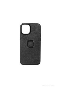 Peak Design Everyday Fabric Case iPhone 12 Mini - Charcoal in de groep SMARTPHONE & TABLETS / Mobielbescherming / Apple / iPhone 12 Mini / Hoesjes bij TP E-commerce Nordic AB (C22286)