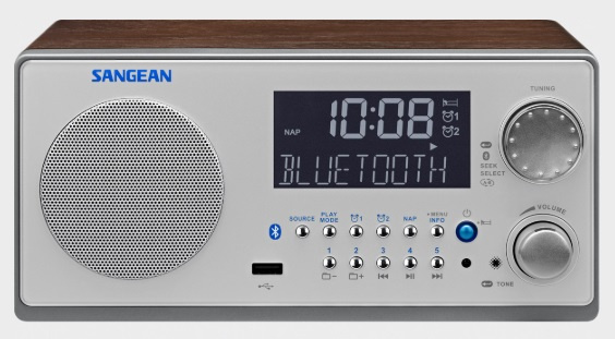 Sangean WR22 Bluetooth in de groep HOME ELECTRONICS / Audio & Beeld / Thuisbioscoop, Hifi en Draagbaar / Radio & Wekkers / Draadloze audiozender bij TP E-commerce Nordic AB (C22384)