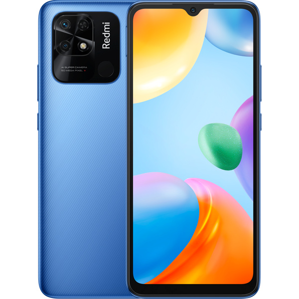 Xiaomi Redmi 10C 4+64Gb Ocean Blue in de groep SMARTPHONE & TABLETS / Mobiele telefoons & smartphones bij TP E-commerce Nordic AB (C22407)