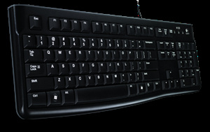 Logitech K120 Keyboard in de groep COMPUTERS & RANDAPPARATUUR / Muizen en toetsenborden / Toetsenborden / Met kabel bij TP E-commerce Nordic AB (C22469)