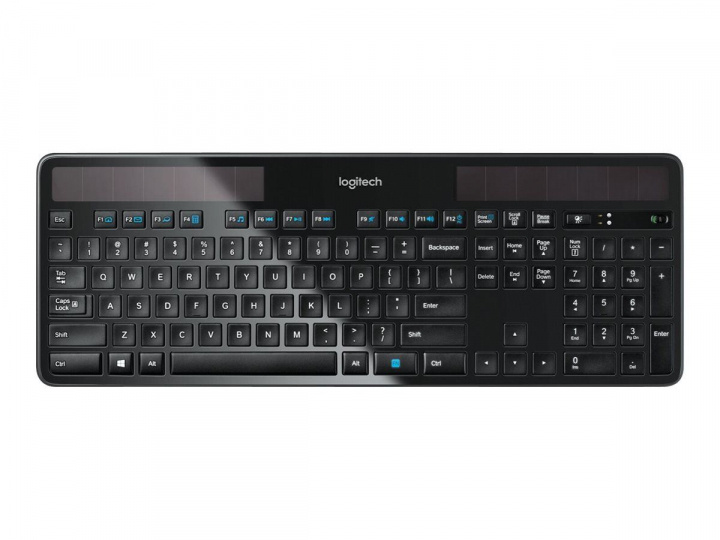 Logitech WIRELESS KEYBOARD K750 in de groep COMPUTERS & RANDAPPARATUUR / Muizen en toetsenborden / Toetsenborden / Draadloos bij TP E-commerce Nordic AB (C22493)