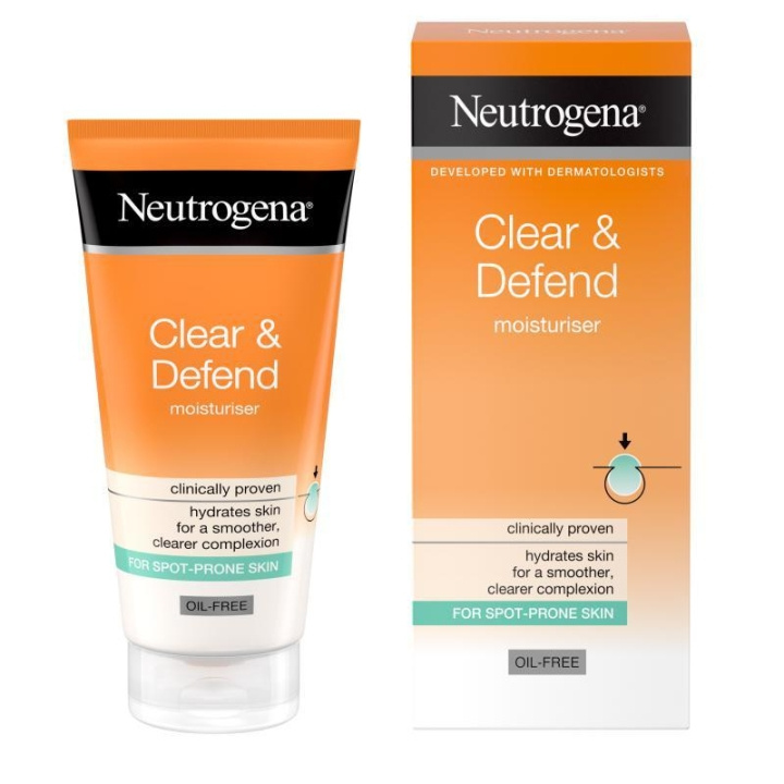 Neutrogena Clear & Defend Moisturiser 50 ml in de groep BEAUTY & HEALTH / Huidsverzorging / Gezicht / Schoonmaak bij TP E-commerce Nordic AB (C22600)
