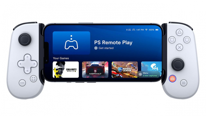 Backbone Backbone Playstation Edition iPhone Lightning Vit in de groep SMARTPHONE & TABLETS / Overige accessoires / Overige bij TP E-commerce Nordic AB (C22628)
