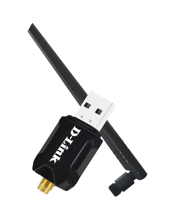 D-LINK N300 High-Gain Wi-Fi USB Adapter in de groep COMPUTERS & RANDAPPARATUUR / Netwerk / Netwerkkaarten / USB Draadloos bij TP E-commerce Nordic AB (C22683)