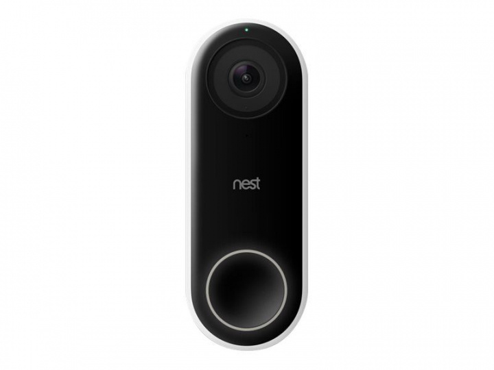 Google Nest Hello Video Doorbell - Black/White in de groep HUISHOUDEN & TUIN / Smart home / Deurbellen bij TP E-commerce Nordic AB (C22703)