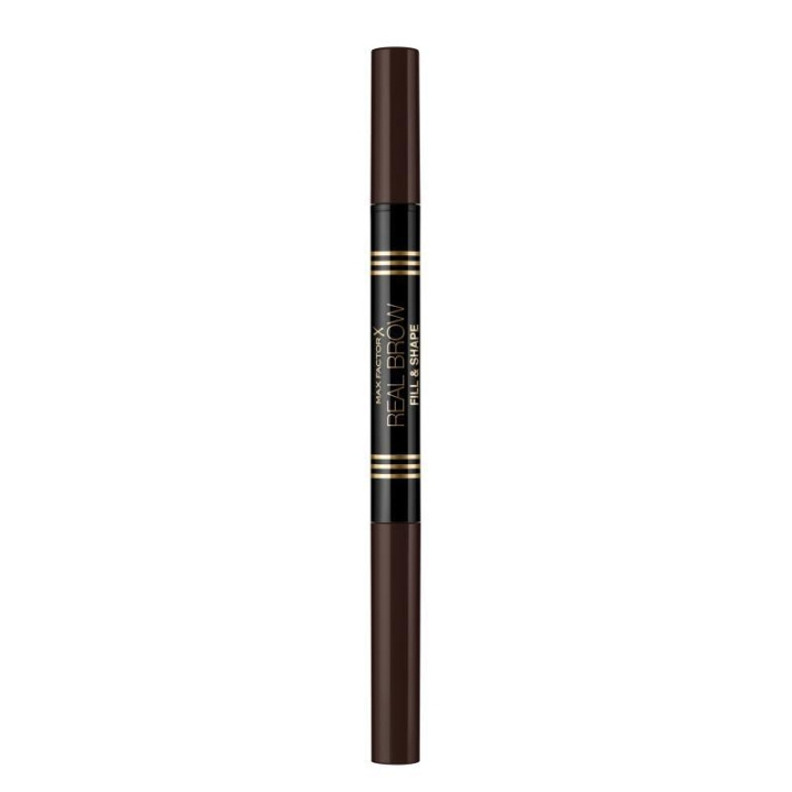 Max Factor Real Brow Fill & Shape 04 Deep Brown in de groep BEAUTY & HEALTH / Makeup / Ogen & Wenkbrauwen / Wenkbrauwpotloden bij TP E-commerce Nordic AB (C22850)