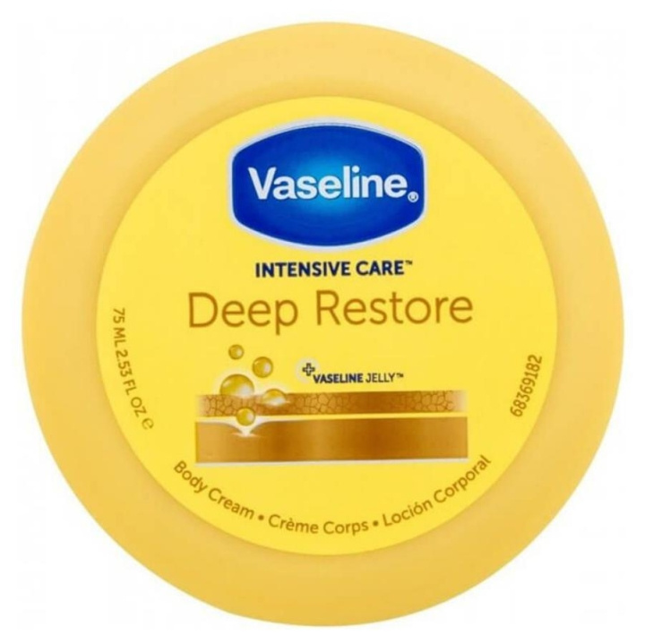 Vaseline Intensive Care Deep Restore Body Cream 75ml in de groep BEAUTY & HEALTH / Huidsverzorging / Lichaamsverzorging / Body lotion bij TP E-commerce Nordic AB (C22950)