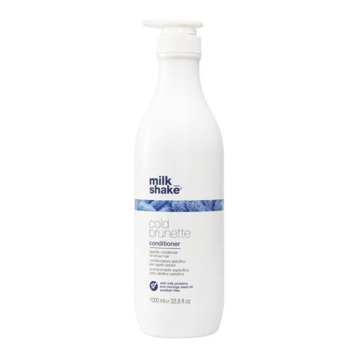 Milk_Shake Cold Brunette Conditioner 1000ml in de groep BEAUTY & HEALTH / Haar & Styling / Haarverzorging / Haarverf / Zilver conditioner bij TP E-commerce Nordic AB (C23008)