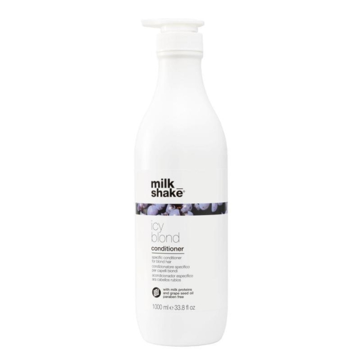 Milk_Shake Icy Blonde Conditioner 1000ml in de groep BEAUTY & HEALTH / Haar & Styling / Haarverzorging / Haarverf / Zilver conditioner bij TP E-commerce Nordic AB (C23010)