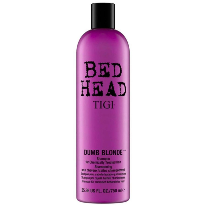 TIGI Bed Head Dumb Blonde Shampoo 750ml in de groep BEAUTY & HEALTH / Haar & Styling / Haarverzorging / Shampoo bij TP E-commerce Nordic AB (C23048)