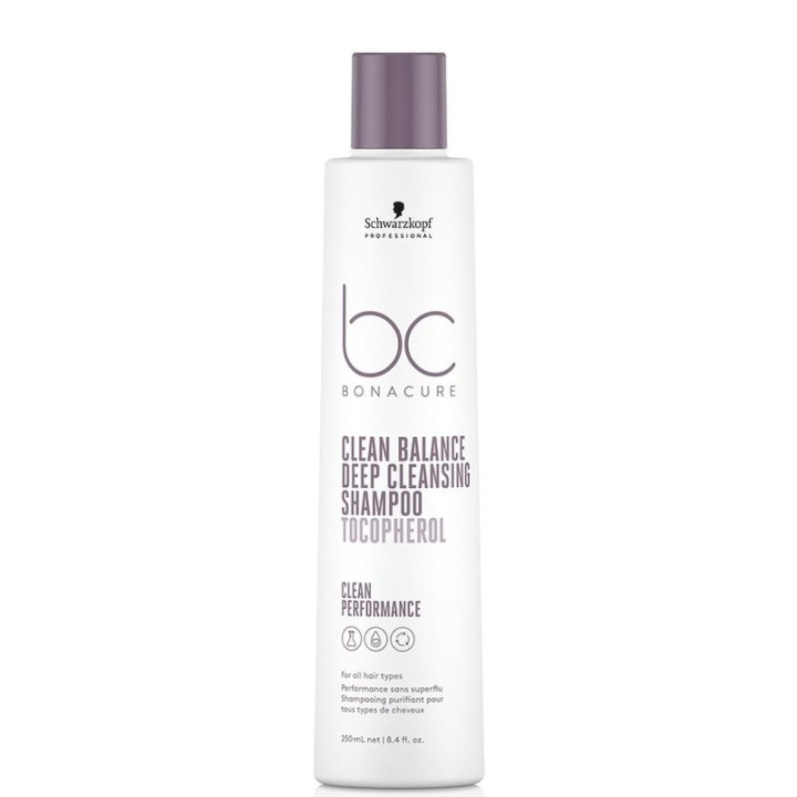 Schwarzkopf BC Clean Balance Deep Cleansing Shampoo 250ml in de groep BEAUTY & HEALTH / Haar & Styling / Haarverzorging / Shampoo bij TP E-commerce Nordic AB (C23066)