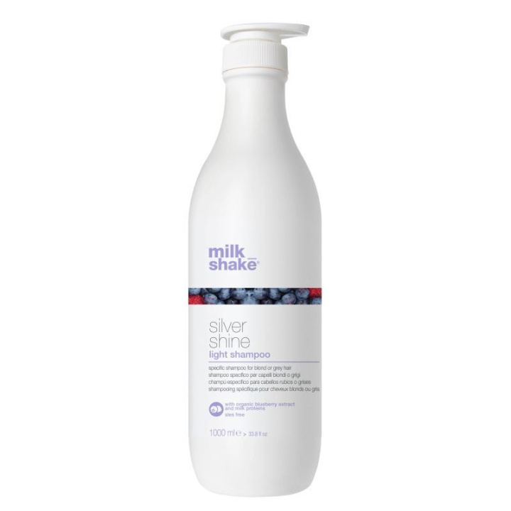 milk_shake Silver Shine Light Shampoo 1000ml in de groep BEAUTY & HEALTH / Haar & Styling / Haarverzorging / Haarverf / Zilvershampoo bij TP E-commerce Nordic AB (C23069)