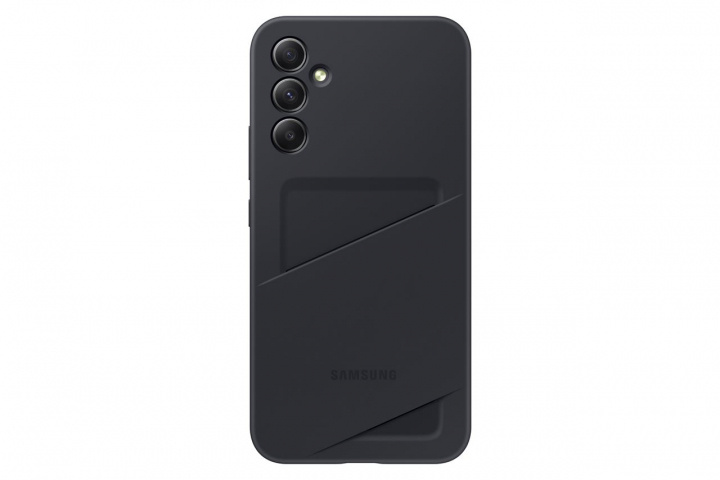 Samsung Card Slot Case Black Galaxy A34 in de groep SMARTPHONE & TABLETS / Mobielbescherming / Samsung bij TP E-commerce Nordic AB (C23137)