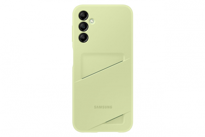 Samsung Card Slot Case Lime Galaxy A14 in de groep SMARTPHONE & TABLETS / Mobielbescherming / Samsung bij TP E-commerce Nordic AB (C23138)