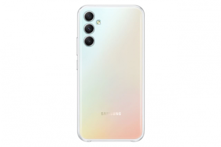 Samsung Clear Case Transparent Galaxy A34 in de groep SMARTPHONE & TABLETS / Mobielbescherming / Samsung bij TP E-commerce Nordic AB (C23141)