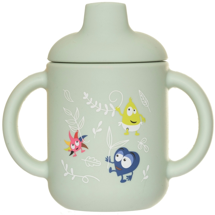 Babblarna Babblarna- Silikonmugg med lock, I naturen in de groep SPEELGOED, KINDER- & BABYPRODUCTEN / Eten & Drinken / Babyflessen & Accessoires bij TP E-commerce Nordic AB (C23233)