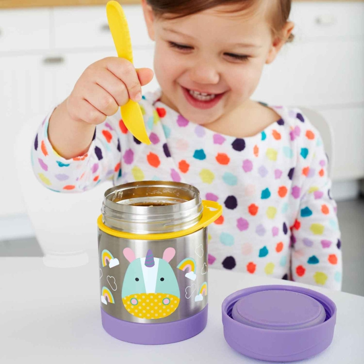 Skip Hop Zoo Mattermos Enhörning in de groep SPEELGOED, KINDER- & BABYPRODUCTEN / Eten & Drinken / Kinderservies bij TP E-commerce Nordic AB (C23245)