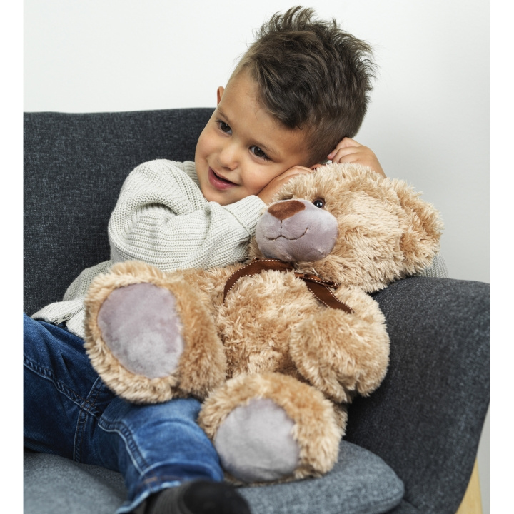 Teddykompaniet Roger, beige, stor in de groep SPEELGOED, KINDER- & BABYPRODUCTEN / Babyspeelgoed / Knuffels bij TP E-commerce Nordic AB (C23250)