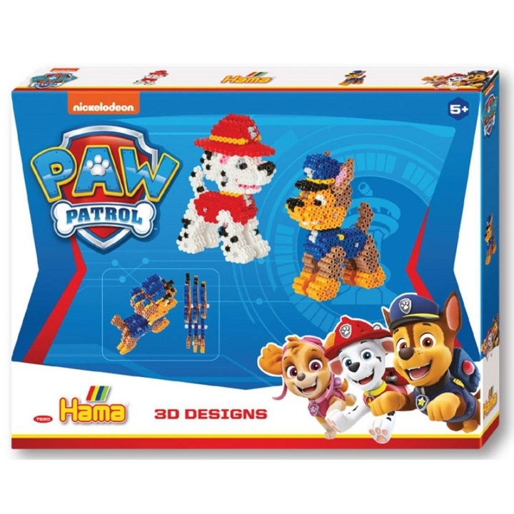 Hama Hama Midi gift box Paw Patrol 3D 4000 pcs in de groep SPORT, VRIJE TIJD & HOBBY / Hobby / Kralen / Kraalborden & Kralen bij TP E-commerce Nordic AB (C23283)