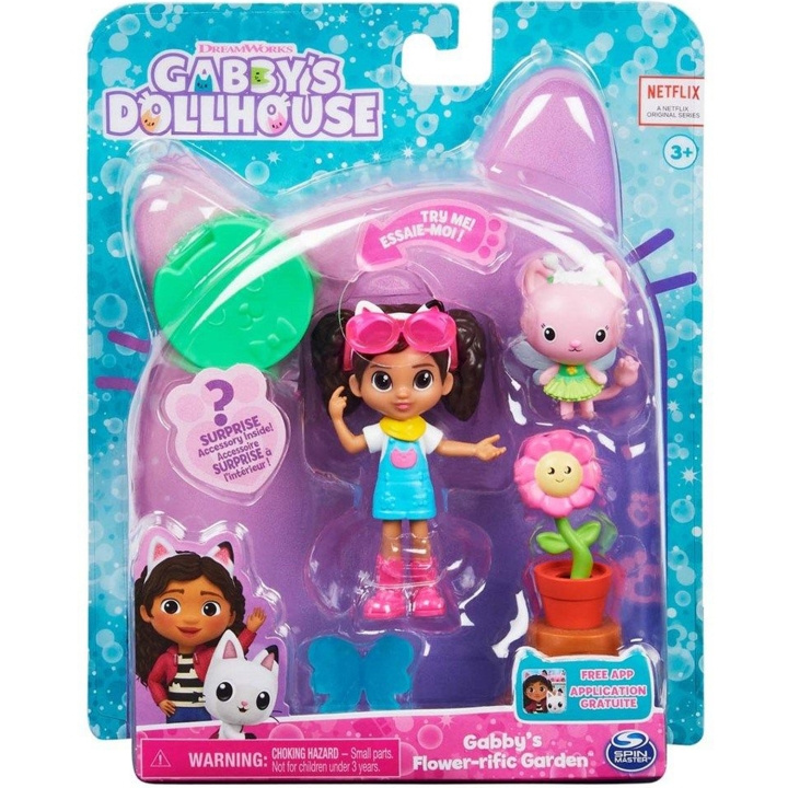 Gabbys Dollhouse Cat-tivity Pack-Flower Garden in de groep SPEELGOED, KINDER- & BABYPRODUCTEN / Speelgoed / Speelgoed bij TP E-commerce Nordic AB (C23375)