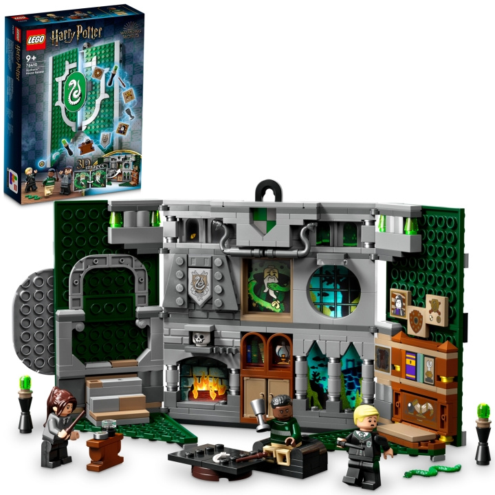 LEGO Slytherin - Elevhemsbanderoll 76410 in de groep SPEELGOED, KINDER- & BABYPRODUCTEN / Speelgoed / Bouwspeelgoed / Lego bij TP E-commerce Nordic AB (C23411)