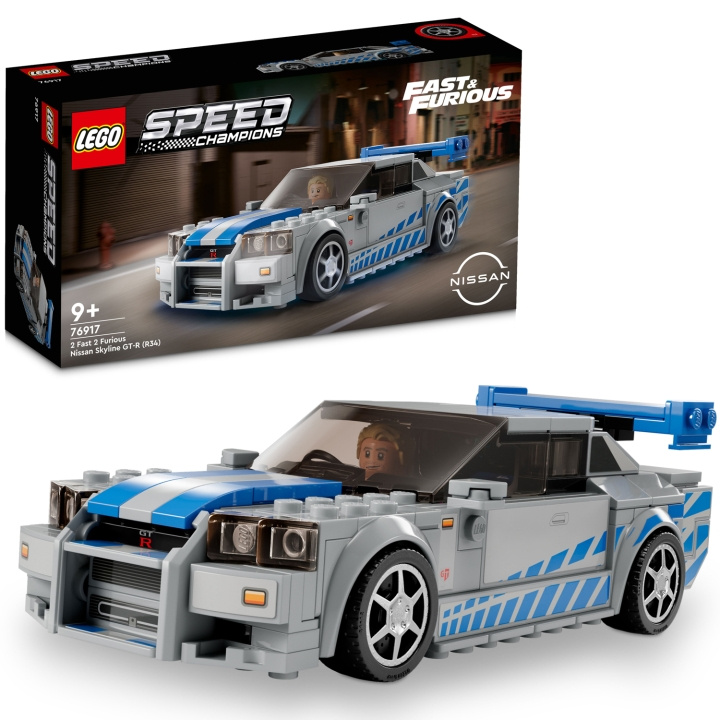 LEGO Nissan Skyline GT-R (R34) 76917 in de groep SPEELGOED, KINDER- & BABYPRODUCTEN / Speelgoed / Bouwspeelgoed / Lego bij TP E-commerce Nordic AB (C23419)