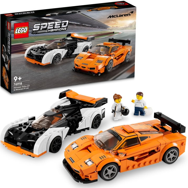 LEGO McLaren Solus GT & McLaren F1 LM 76918 in de groep SPEELGOED, KINDER- & BABYPRODUCTEN / Speelgoed / Bouwspeelgoed / Lego bij TP E-commerce Nordic AB (C23420)