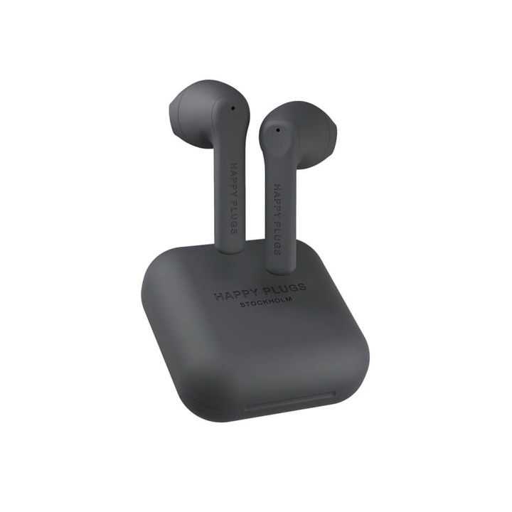 HAPPY PLUGS Air 1 Go Black In-Ear True Wireless in de groep HOME ELECTRONICS / Audio & Beeld / Koptelefoon & Accessoires / Koptelefoon bij TP E-commerce Nordic AB (C23478)