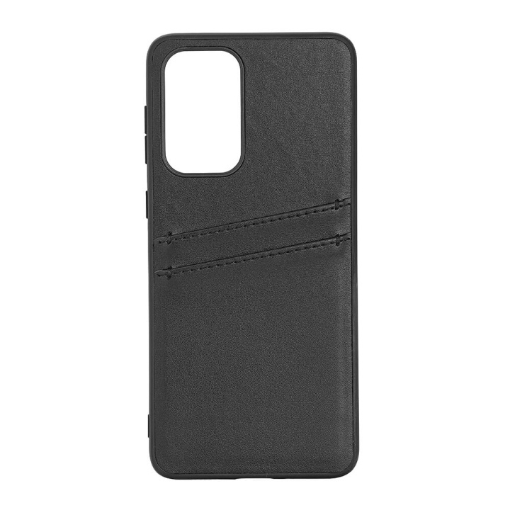 Phone Case PU Black - Samsung Galaxy A33 5G in de groep SMARTPHONE & TABLETS / Mobielbescherming / Samsung bij TP E-commerce Nordic AB (C23543)