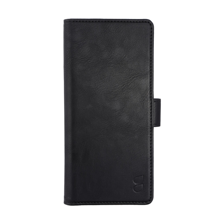 Wallet Case Black - Motorola Moto G23 4G in de groep SMARTPHONE & TABLETS / Mobielbescherming / Motorola bij TP E-commerce Nordic AB (C23556)