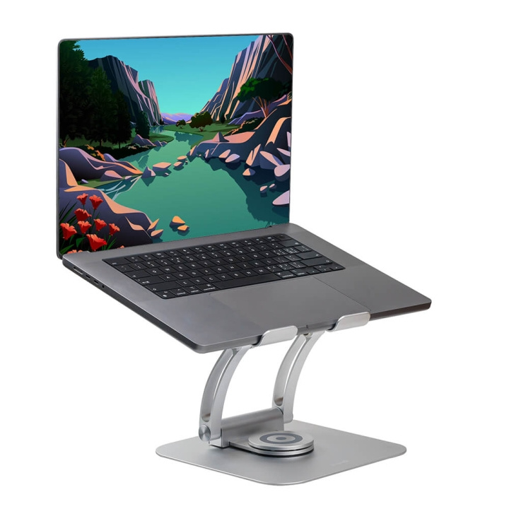 Laptop Stand Supreme Dual Pivot 360 in de groep COMPUTERS & RANDAPPARATUUR / Laptops & accessoires / Laptopstandaard bij TP E-commerce Nordic AB (C23570)