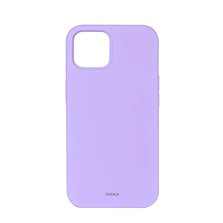 Phone Case Silicone Purple - iPhone 13 /14 in de groep SMARTPHONE & TABLETS / Mobielbescherming / Apple / iPhone 14 bij TP E-commerce Nordic AB (C23594)