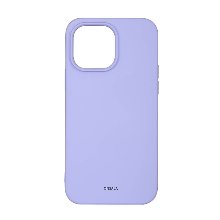 Phone Case Silicone Purple - iPhone 14 Pro Max in de groep SMARTPHONE & TABLETS / Mobielbescherming / Apple / iPhone 14 bij TP E-commerce Nordic AB (C23597)