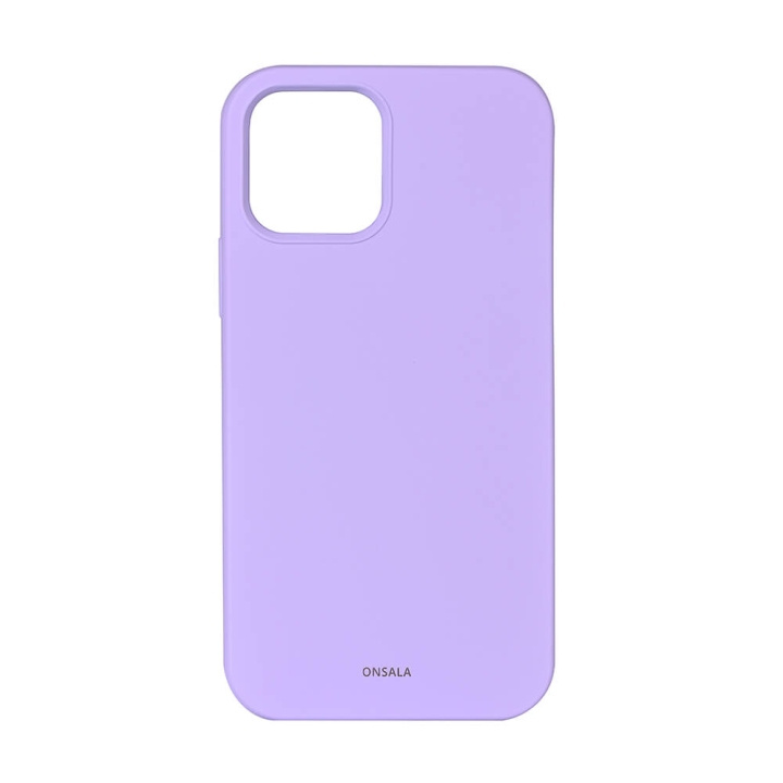 Phone Case Silicone Purple - iPhone 12/12 Pro in de groep SMARTPHONE & TABLETS / Mobielbescherming / Apple / Hobbykleuren / Tanden bleken thuis bij TP E-commerce Nordic AB (C23599)