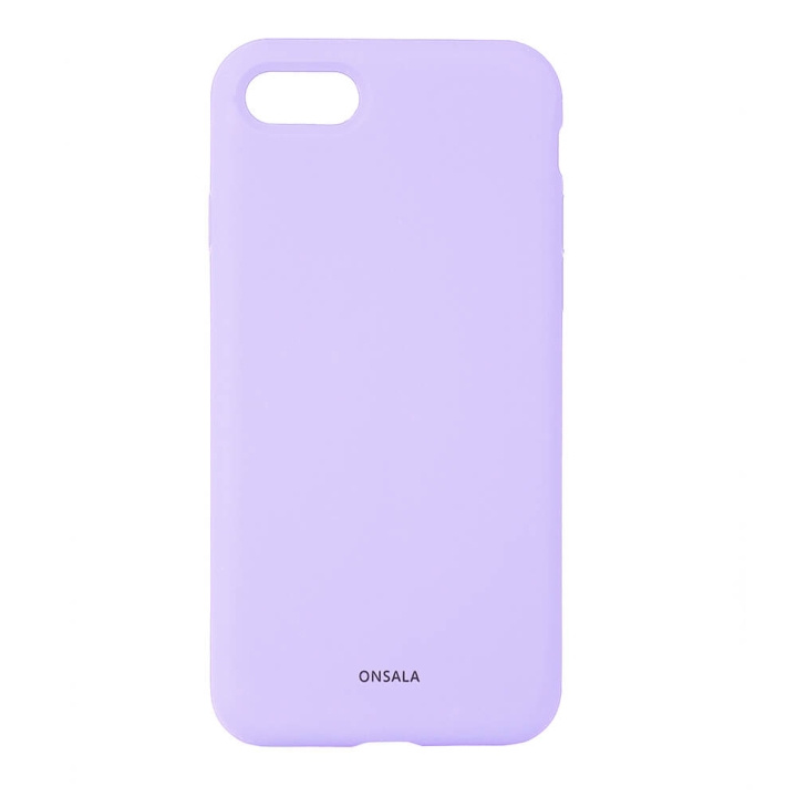 Phone Case Silicone Purple - iPhone 6/7/8/SE in de groep SMARTPHONE & TABLETS / Mobielbescherming / Apple / iPhone SE (2nd gen & 3rd gen) / Lichttherapie bij TP E-commerce Nordic AB (C23601)